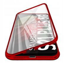 Načítať obrázok do zobrazovača galérie, 360° Magnetic Full Body Case Red Ochranný Kryt pre Samsung Galaxy S21 Plus