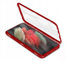 Načítať obrázok do zobrazovača galérie, 360° Magnetic Full Body Case Red Ochranný Kryt pre Samsung Galaxy S21 Plus