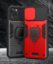 Načítať obrázok do zobrazovača galérie, Lens Ring Rugged Case Black pre Samsung Galaxy S21