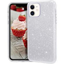 Načítať obrázok do zobrazovača galérie, Glitter Silver Ochranný Kryt pre iPhone 11