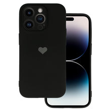 Načítať obrázok do zobrazovača galérie, Valentine Heart Case Black Ochranný Kryt pre iPhone 13 Pro Max