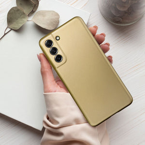 Metallic Gold Ochranný Kryt pre Samsung Galaxy A52 / A52 5G / A52s