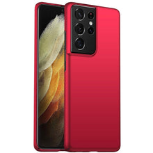 Načítať obrázok do zobrazovača galérie, Ultra Slim Red Ochranný Kryt pre Samsung Galaxy S21 Ultra