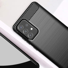 Načítať obrázok do zobrazovača galérie, Carbon Black Ochranný Kryt pre Samsung Galaxy A52 / A52 5G / A52s