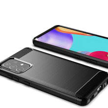 Načítať obrázok do zobrazovača galérie, Carbon Black Ochranný Kryt pre Samsung Galaxy A52 / A52 5G / A52s