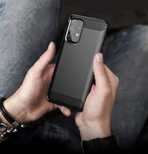Načítať obrázok do zobrazovača galérie, Carbon Black Ochranný Kryt pre Samsung Galaxy A52 / A52 5G / A52s