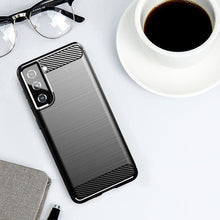 Načítať obrázok do zobrazovača galérie, Carbon Black Ochranný Kryt pre Samsung Galaxy S21