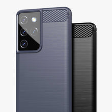 Načítať obrázok do zobrazovača galérie, Carbon Blue Ochranný Kryt pre Samsung Galaxy S21 Ultra
