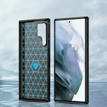 Načítať obrázok do zobrazovača galérie, Carbon Black Ochranný Kryt pre Samsung Galaxy S22 Ultra