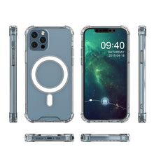 Načítať obrázok do zobrazovača galérie, Clear MagSafe Magnetic Case Ochranný Kryt pre iPhone 12 Mini