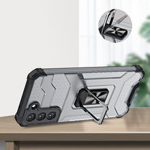 Načítať obrázok do zobrazovača galérie, Crystal Ring Armor Blue Ochranný Kryt pre Samsung Galaxy S21 FE