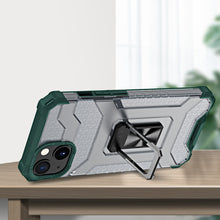 Načítať obrázok do zobrazovača galérie, Crystal Ring Armor Green Ochranný Kryt pre iPhone 12 Mini