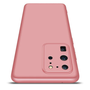 360° Full Body Case Pink Ochranný Kryt pre Samsung Galaxy S20 Ultra