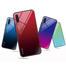 Načítať obrázok do zobrazovača galérie, Glass Durable Black-Red Ochranný Kryt pre Samsung Galaxy A70
