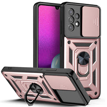 Načítať obrázok do zobrazovača galérie, Hybrid Camshield Ring Rugged Case Pink Ochranný Kryt pre Samsung Galaxy A53 5G