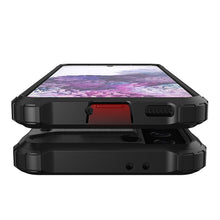 Načítať obrázok do zobrazovača galérie, Hybrid Armor Black Ochranný Kryt pre Samsung Galaxy S22 Ultra