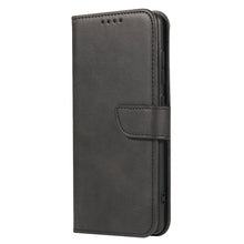 Načítať obrázok do zobrazovača galérie, Elegant Case Black Ochranný Knižkový Kryt pre Xiaomi Redmi Note 9