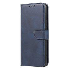 Načítať obrázok do zobrazovača galérie, Elegant Case Blue Ochranný Knižkový Kryt pre Xiaomi Redmi Note 9