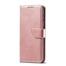 Načítať obrázok do zobrazovača galérie, Elegant Case Pink Ochranný Knižkový Kryt pre Samsung Galaxy S21 Ultra