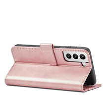 Načítať obrázok do zobrazovača galérie, Elegant Case Pink Ochranný Knižkový Kryt pre Samsung Galaxy S22 Plus