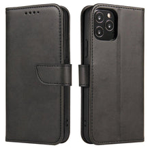 Načítať obrázok do zobrazovača galérie, Elegant Case Black Ochranný Knižkový Kryt pre iPhone 14 Pro