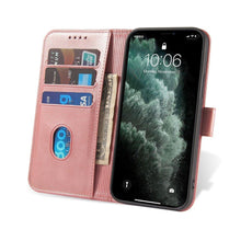 Načítať obrázok do zobrazovača galérie, Elegant Case Pink Ochranný Knižkový Kryt pre iPhone 14 Pro