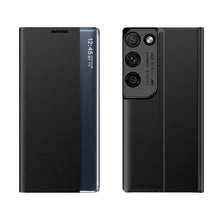 Načítať obrázok do zobrazovača galérie, Smart Sleep Case Black Ochranný Kryt pre Samsung Galaxy S21 Ultra