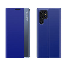 Načítať obrázok do zobrazovača galérie, Smart Sleep Case Blue Ochranný Kryt pre Samsung Galaxy S22 Ultra