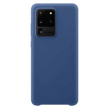 Načítať obrázok do zobrazovača galérie, Premium Silicone Case Blue Ochranný Kryt pre Samsung Galaxy S20 Ultra
