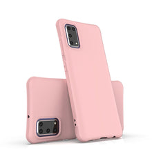 Načítať obrázok do zobrazovača galérie, Soft Bumper Flexible Pink Ochranný Kryt pre Samsung Galaxy A41
