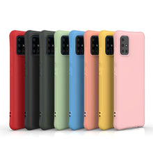 Načítať obrázok do zobrazovača galérie, Soft Bumper Flexible Pink Ochranný Kryt pre Samsung Galaxy A41