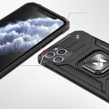 Načítať obrázok do zobrazovača galérie, Premium Ring Armor Blue Ochranný Kryt pre iPhone 13
