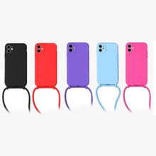 Načítať obrázok do zobrazovača galérie, Strap Matte Case Ochranný Kryt pre iPhone 7 Plus / 8 Plus
