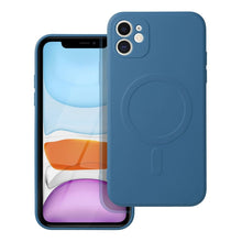 Načítať obrázok do zobrazovača galérie, MagSafe Silicone Case Navy Ochranný Kryt pre iPhone 11