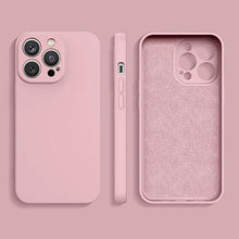 Načítať obrázok do zobrazovača galérie, Premium Silicone Case Pink Ochranný Kryt pre iPhone 13 Pro Max