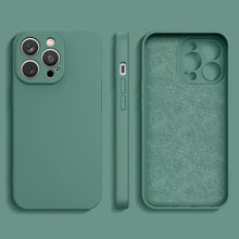Načítať obrázok do zobrazovača galérie, Premium Silicone Case Dark-Green Ochranný Kryt pre iPhone 13 Pro
