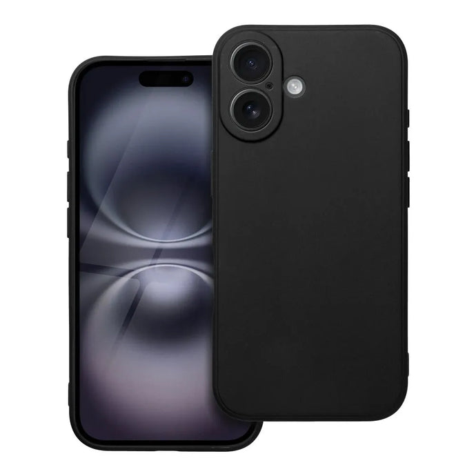 Matt Case Slim Black Ochranný Kryt pre iPhone 16