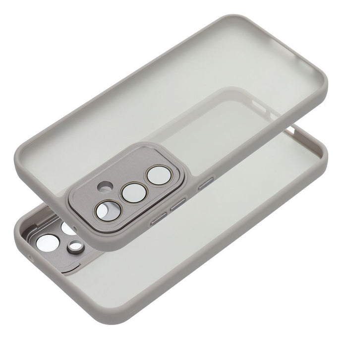 Camera Protected Bumper Gray Ochranný Kryt pre Samsung Galaxy S22