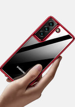 Načítať obrázok do zobrazovača galérie, Luxury Plate Case Red Ochranný Kryt pre Samsung Galaxy S21 5G
