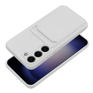 Card Wallet White Ochranný Kryt pre Samsung Galaxy S23