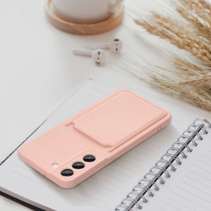 Card Wallet Pink Ochranný Kryt pre Samsung Galaxy S23