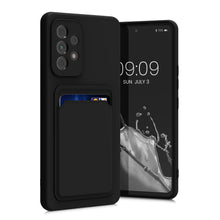 Načítať obrázok do zobrazovača galérie, Card Wallet Black Ochranný Kryt pre Samsung Galaxy A33 5G
