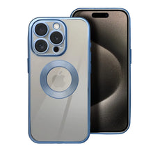 Načítať obrázok do zobrazovača galérie, Shockproof Case Blue Ochranný Kryt s ochranou fotoaparátu pre iPhone 16 Pro
