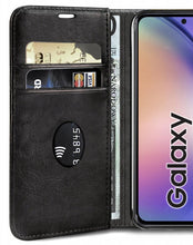 Načítať obrázok do zobrazovača galérie, Knižkové Magnetické Púzdro Black pre Samsung Galaxy S22 Ultra
