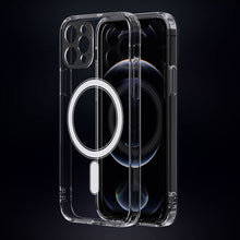 Načítať obrázok do zobrazovača galérie, Premium Camera Protected Clear MagSafe Magnetic Case Ochranný Kryt pre iPhone 15 Pro Max
