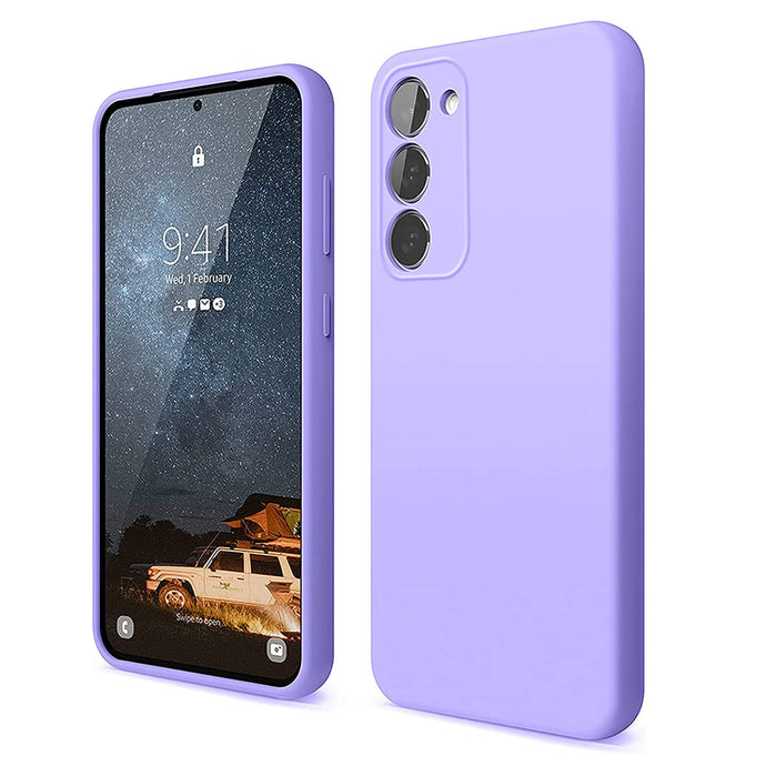 Premium Silicone Case Purple Ochranný Kryt pre Samsung Galaxy S23