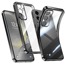 Načítať obrázok do zobrazovača galérie, Luxury Plate Case Black Ochranný Kryt pre Samsung Galaxy A54
