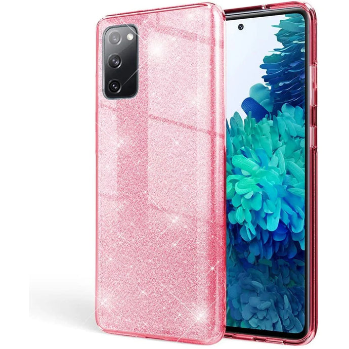 Glitter Pink Ochranný Kryt pre Samsung Galaxy A33 5G