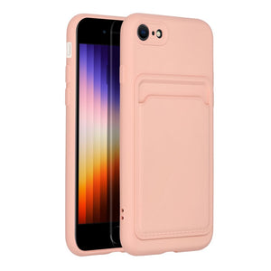 Card Air Bag Case Pink Ochranný Kryt pre iPhone 7/8/SE2020