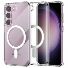 Načítať obrázok do zobrazovača galérie, Clear MagSafe Magnetic Case Ochranný Kryt pre Samsung Galaxy S23 Plus
